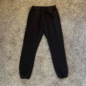 Offline By Aerie black jogger cotton lounge sweatpants extra small